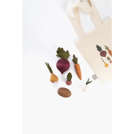 乌克兰绝美SABO-Wooden Vegetables Set