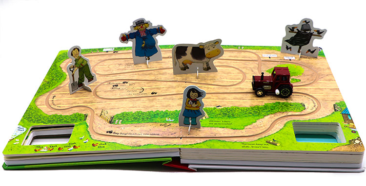 Usborne轨道书 Wind Up Tractor