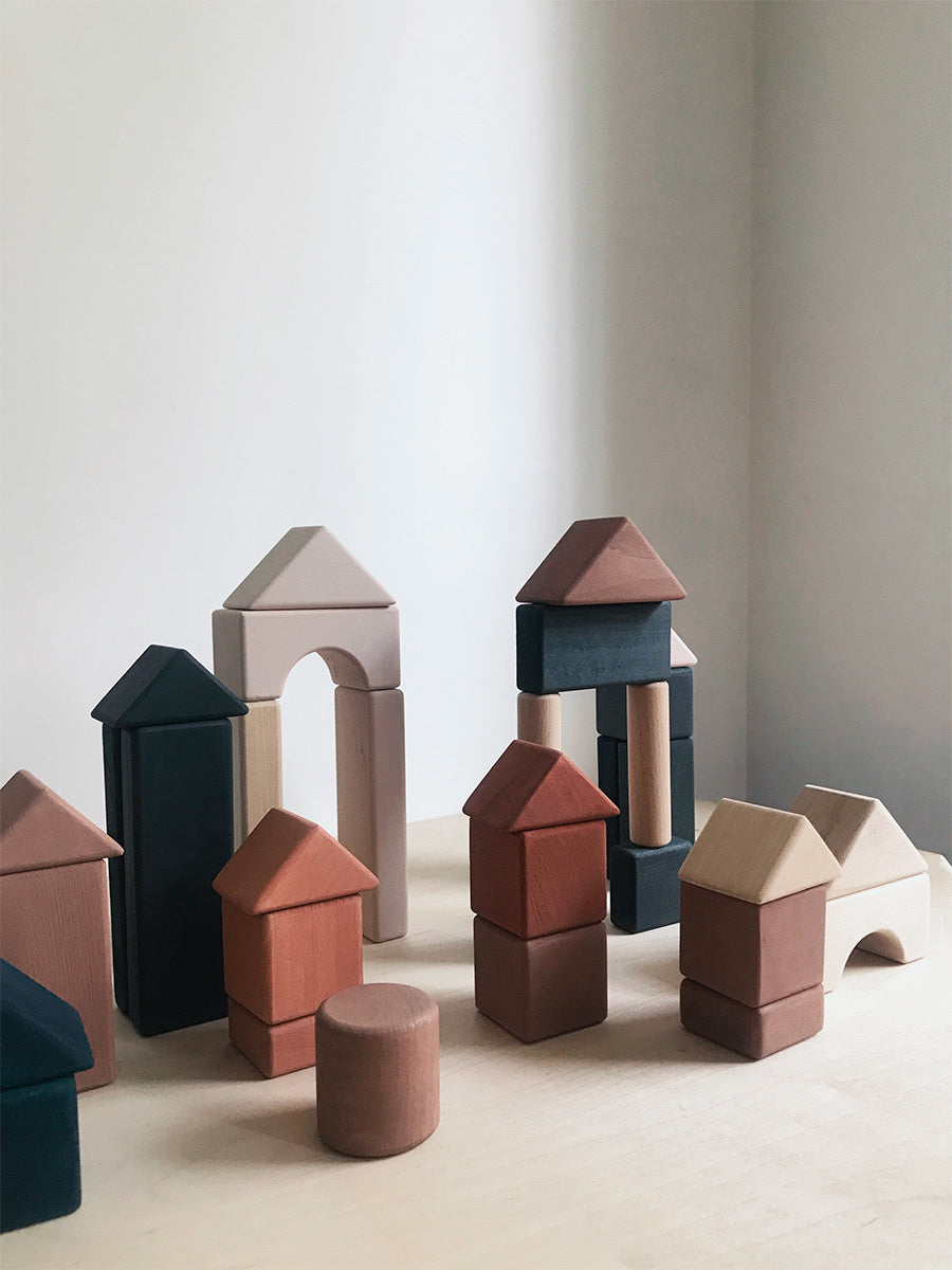 乌克兰绝美SABO-Wooden Blocks Set Castle