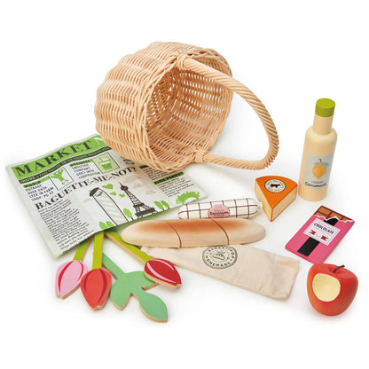 美国Tender Leaf Wicker Shopping Basket