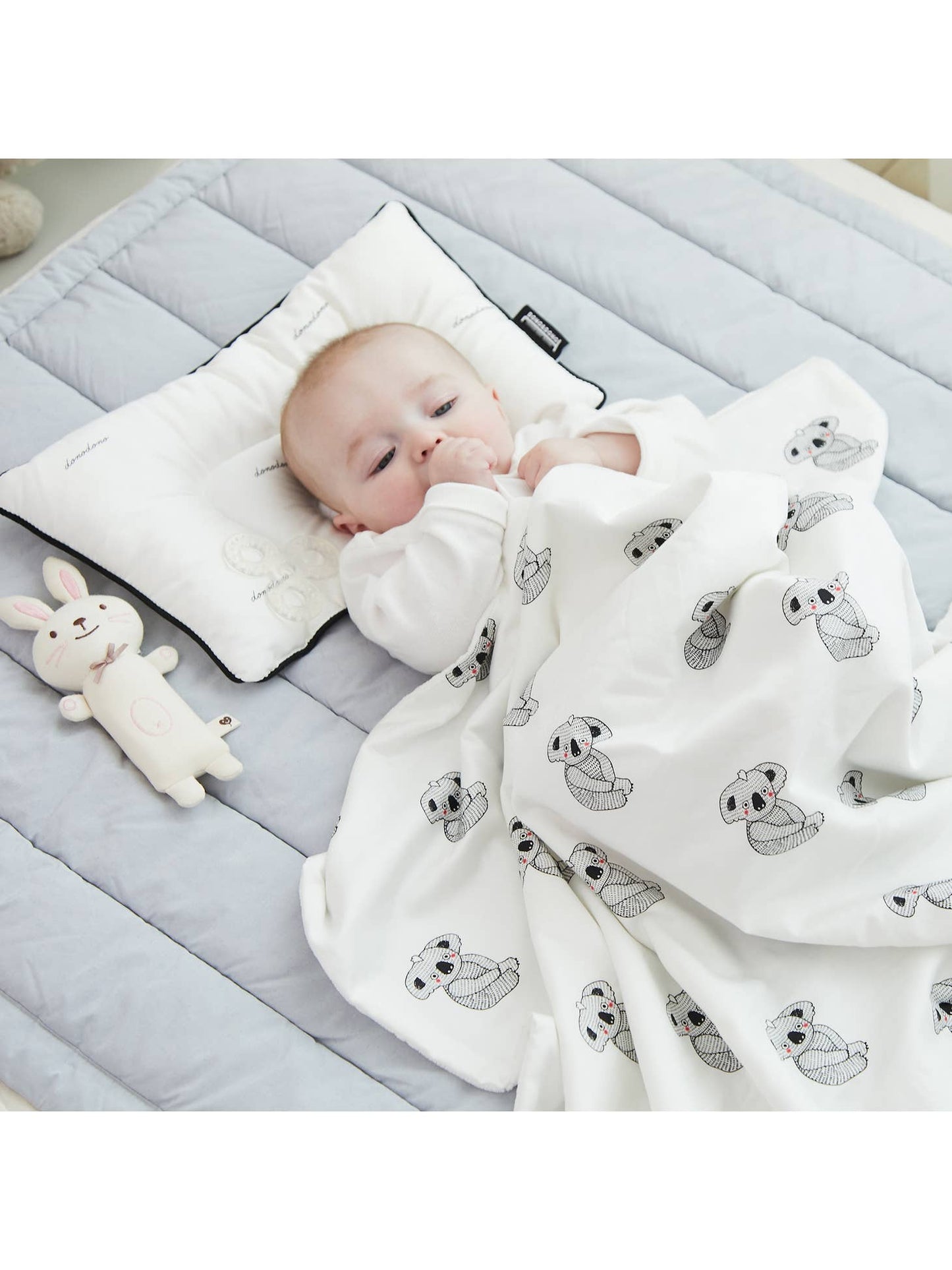 韩国Dono&Dono Embossed Cotton Blanket-Petit Koala