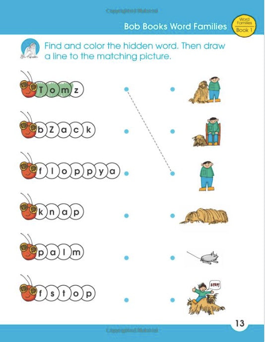 美国Scholastic-BOB Books-Developing Readers Workbook