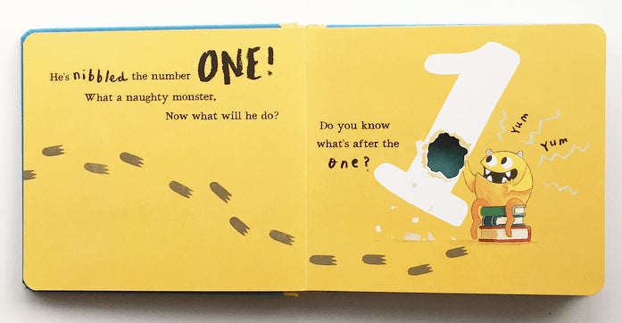 Kane Miller著名小怪兽系列Nibbles Numbers