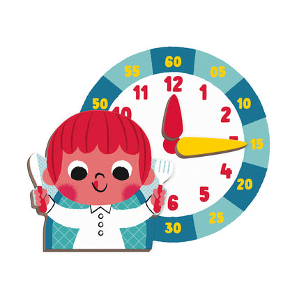 法国Janod Magneti'book - Learn to Tell the Time