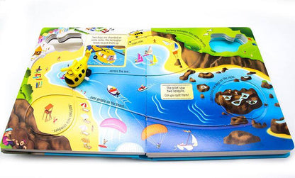 Usborne轨道书Busy Helicopter Book
