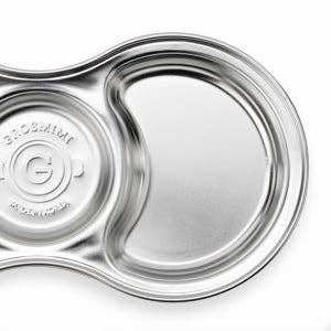 韩国Grosmimi Stainless Steel Food Tray with 3 Compartment