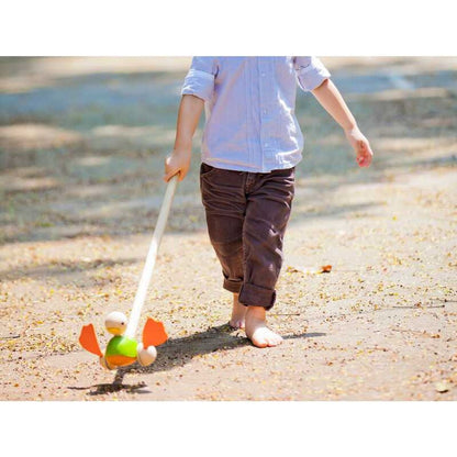 泰国PlanToys Push Along Duck