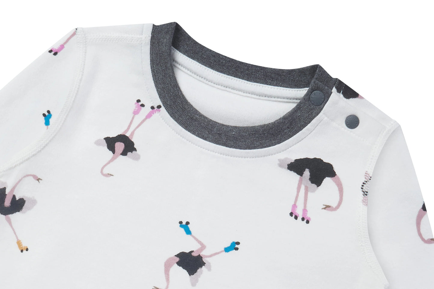 Nest Designs Organic Cotton Two-Piece PJ Set - Let's Roll!