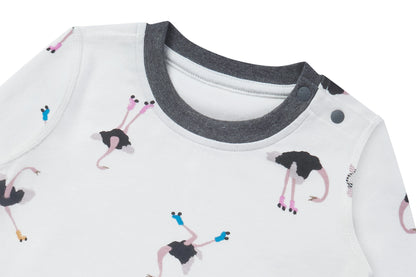 Nest Designs Organic Cotton Two-Piece PJ Set - Let's Roll!