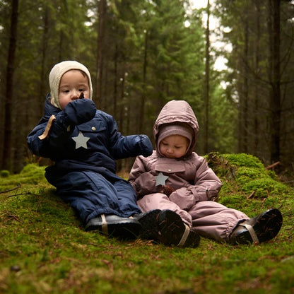 丹麦Mini A Ture- Wisti lined fleece snowsuit 4650-LIGHT PLUM