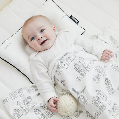 韩国Dono&Dono Embossed Cotton Blanket-Dream House