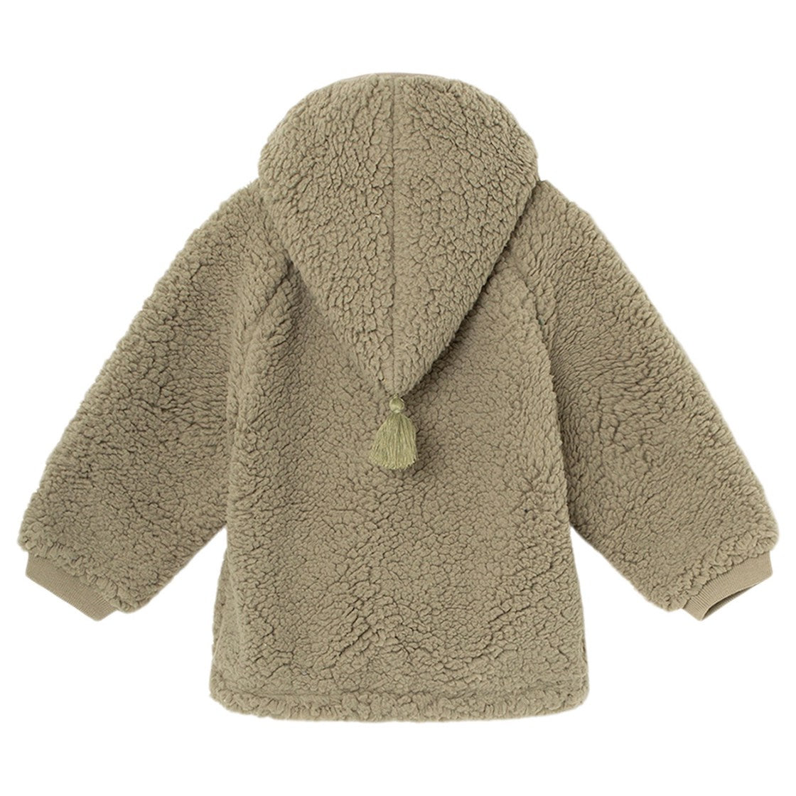 Mini A Ture Liff Teddyfleece Jacket- Vert