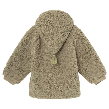 Mini A Ture Liff Teddyfleece Jacket- Vert