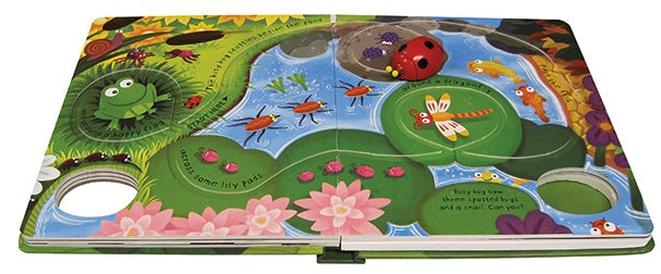 Usborne轨道书 Pull Back Busy Bug