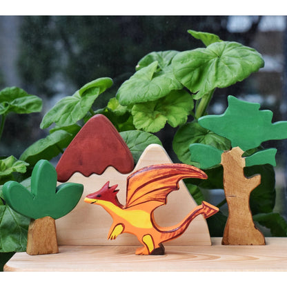 土耳其L and Wood 木质恐龙套件