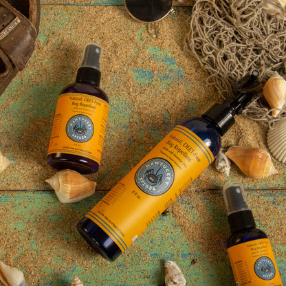 美国Nantucket Spider Original Natural Bug Repellent For People 4oz- Deet Free-99%的有效性