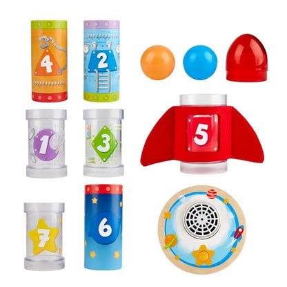 Hape Rocket Ball Air Stacker 空气火箭发射玩具