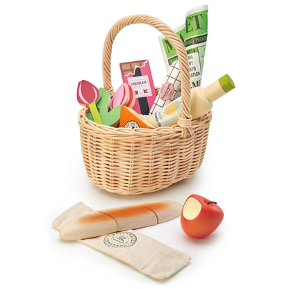 美国Tender Leaf Wicker Shopping Basket