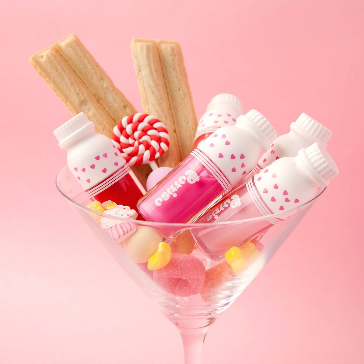 韩国Puttisu Juicy Lip Gloss - 01 Red Ruby
