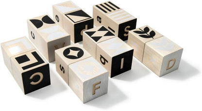 美国Uncle Goose Classic Abc Blocks-质感满满的益智积木块