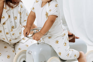 Nest Designs Bamboo Short Sleeve Play Set - The Lion and The Mouse