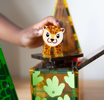 MAGNA-TILES Jungle Animals 25-Piece Set