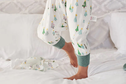 Nest Designs Bamboo Jersey Footed Sleep Bag 2.5 TOG - Twinkle Trees