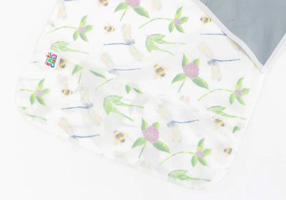 Nest Designs x Eric Carle 短袖防水围兜-花园飞行