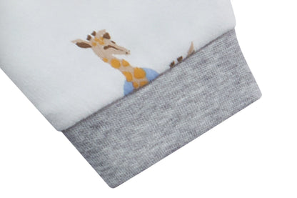 Nest Designs Organic Cotton Two-Piece PJ Set - Giraffe Shapes