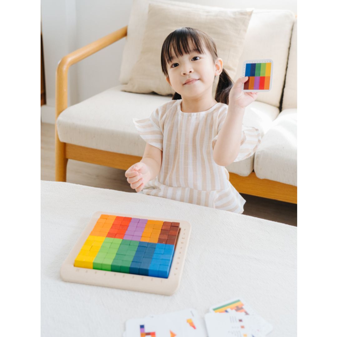 泰国PlanToys 100 Counting Cubes