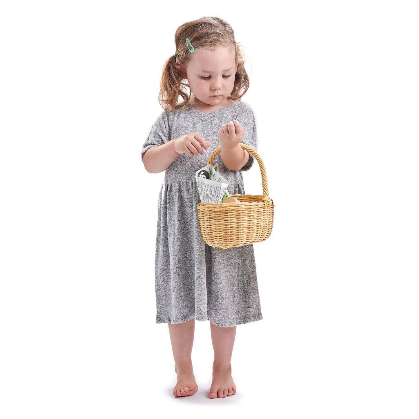 美国Tender Leaf Wicker Shopping Basket