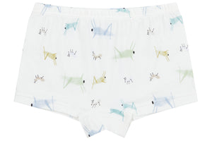 Nest Designs Bamboo Girls Boy Short Underwear (2 Pack) - The Hare & The Ant