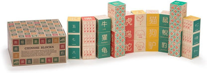 美国Uncle Goose Chinese Blocks-质感满满的益智积木块