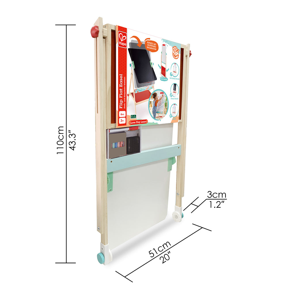 Hape Flip Flat Easel折叠画架