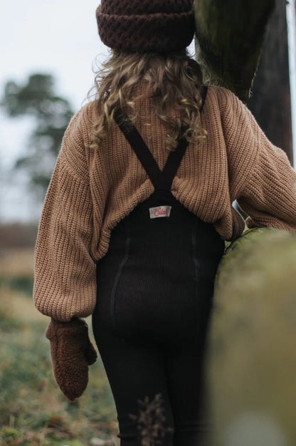 丹麦Silly Silas-Wooly Footless Espresso Brown