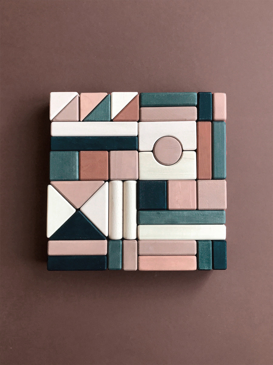 乌克兰绝美SABO-Wooden Blocks Set Castle