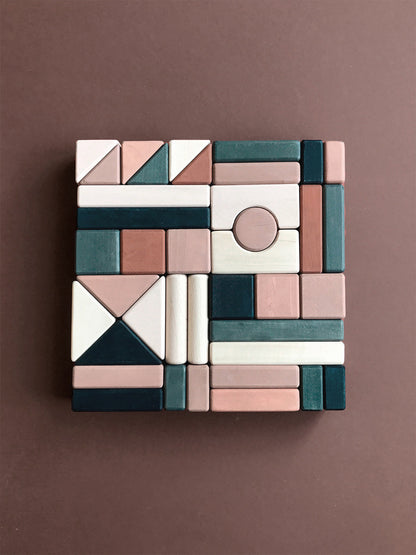乌克兰绝美SABO-Wooden Blocks Set Castle