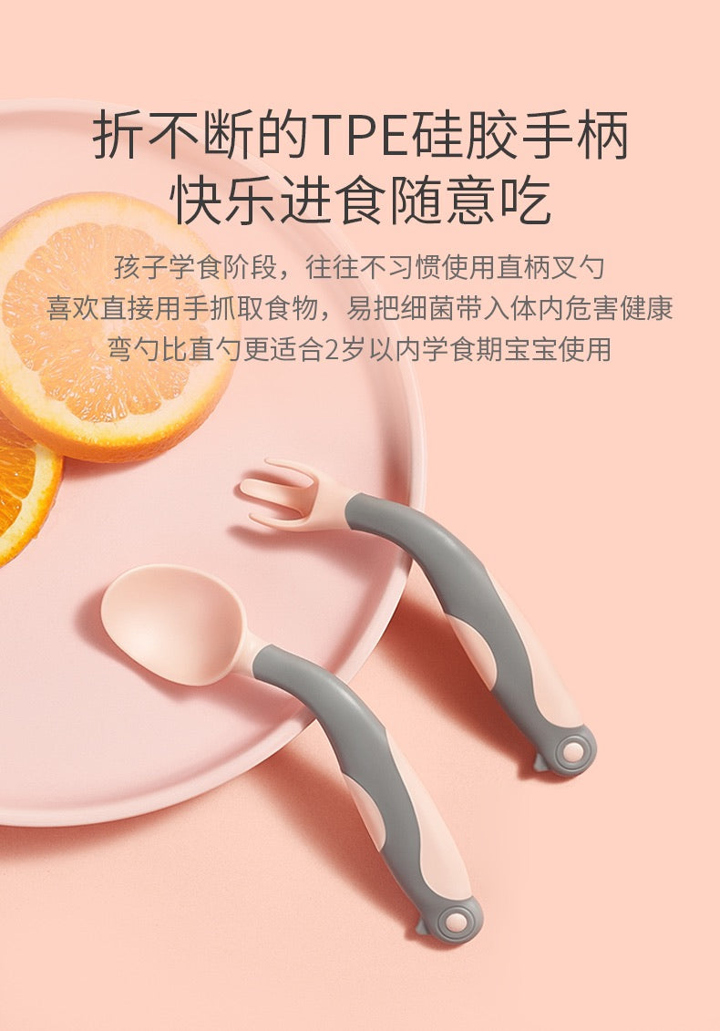 科巢幼儿学食餐具拒绝手抓6月以上