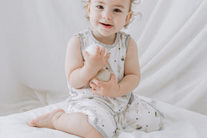 Nest Designs Bamboo Pima Sleeveless Romper - The Goose & The Golden egg