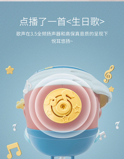 可优比蓝牙手拍鼓会跳舞0-2岁