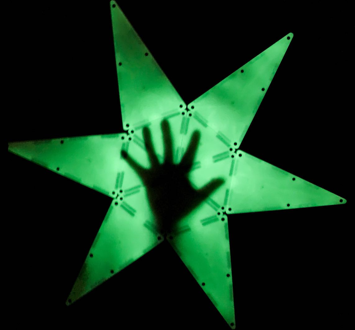 MAGNA-TILES Glow 16-Piece Set 网红荧光磁力片