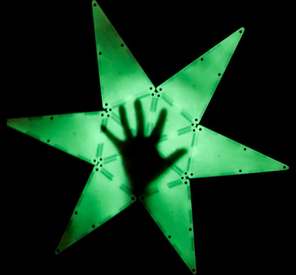 MAGNA-TILES Glow 16-Piece Set 网红荧光磁力片