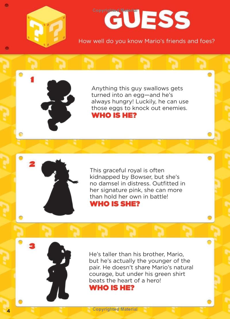 IP绘本Super Mario Sticker Book