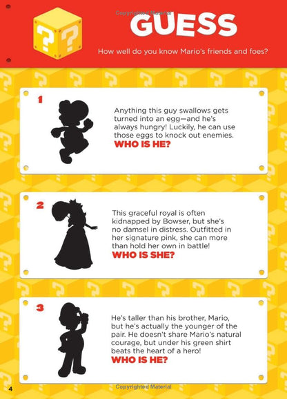 IP绘本Super Mario Sticker Book