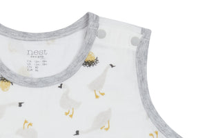 Nest Designs Bamboo Pima Sleeveless Romper - The Goose & The Golden egg
