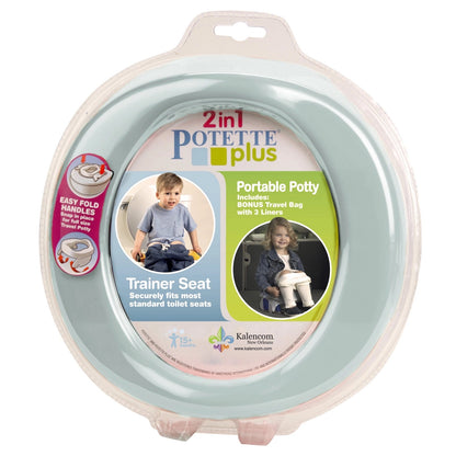 美国Potette 2-in-1 Plus-携便式马桶圈，干净卫生