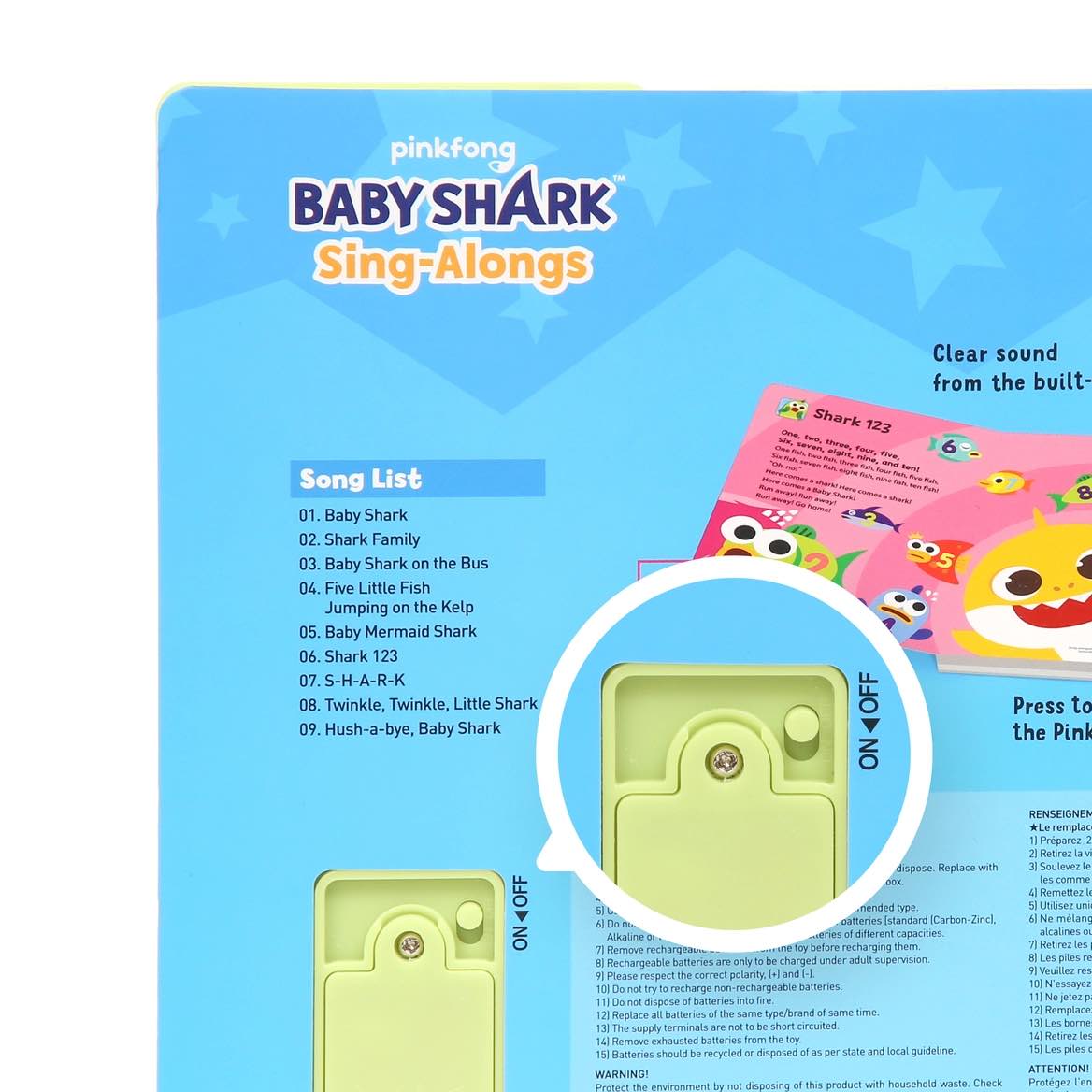 韩国Pinkfong Baby Shark Sing-Alongs Sound Book