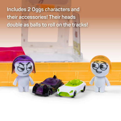 美国情景磁力赛道大型颗粒防吞咽Squaregles-Erggs Character Pack