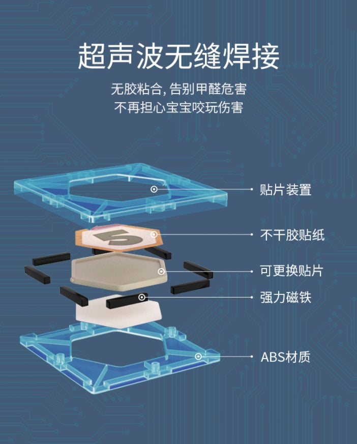 onshine磁力积木109片