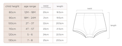 Nest Designs Bamboo Boys Boxer Briefs Underwear (2 Pack) - Hermit Crab